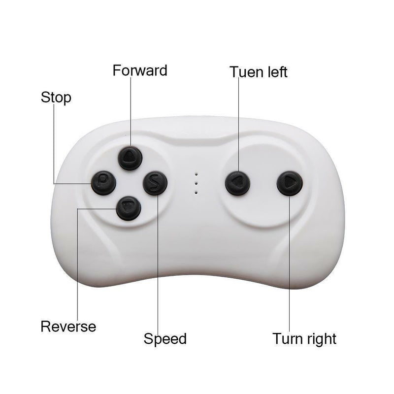 4x4 Double-Drive 12V Electric Car for Kids with Lights and MP3 Player