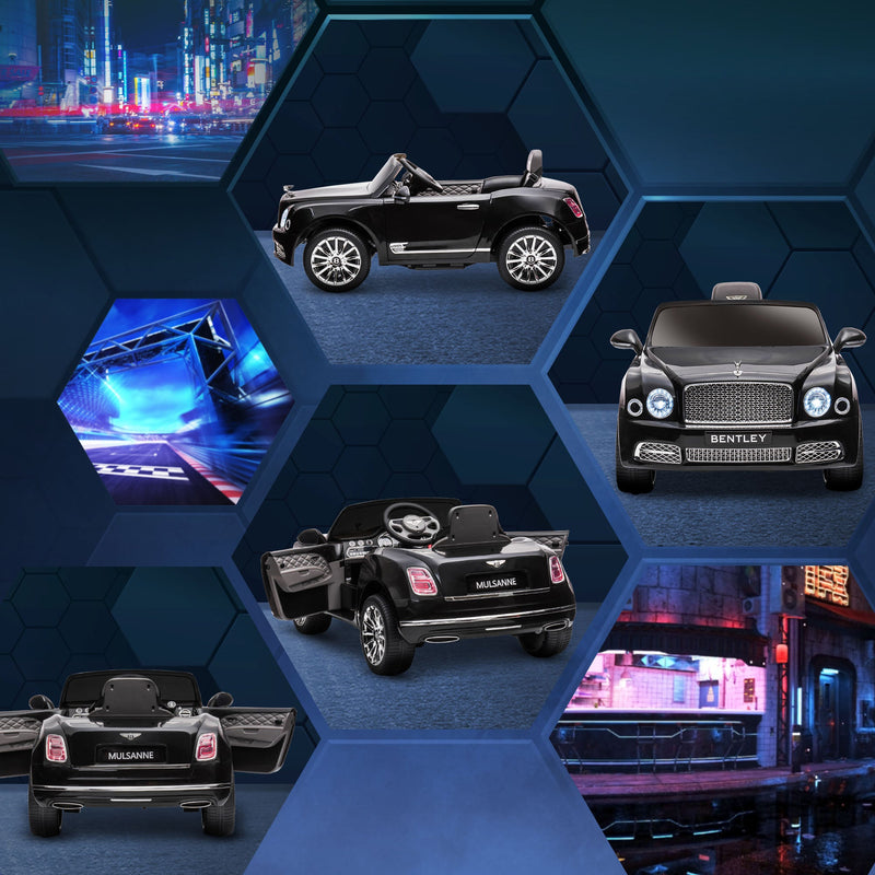 Bentley Mulsanne 12V Electric Ride On Car with LED Lights and MP3 Player