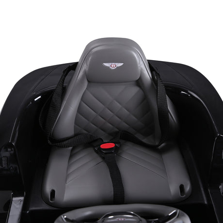 Licensed 12V Bentley Ride On Car for Kids with Parent Remote Control - Black
