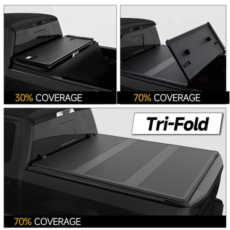 Trucktok 2014-2018 Chevy Silverado Sierra 5.8FT 3-Fold Hard Bed Tonneau Cover TruckTok