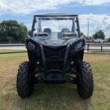 Seizmik 50-55330KIT windshield, Can-Am Maverick Trail - vent open detail