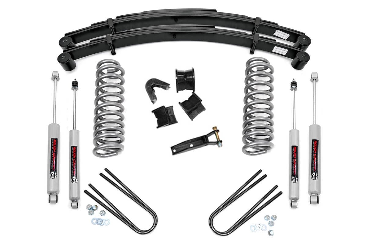 4 Inch Lift Kit Rear Springs Ford F-100/F-150 4WD (1977-1979) Rough Country