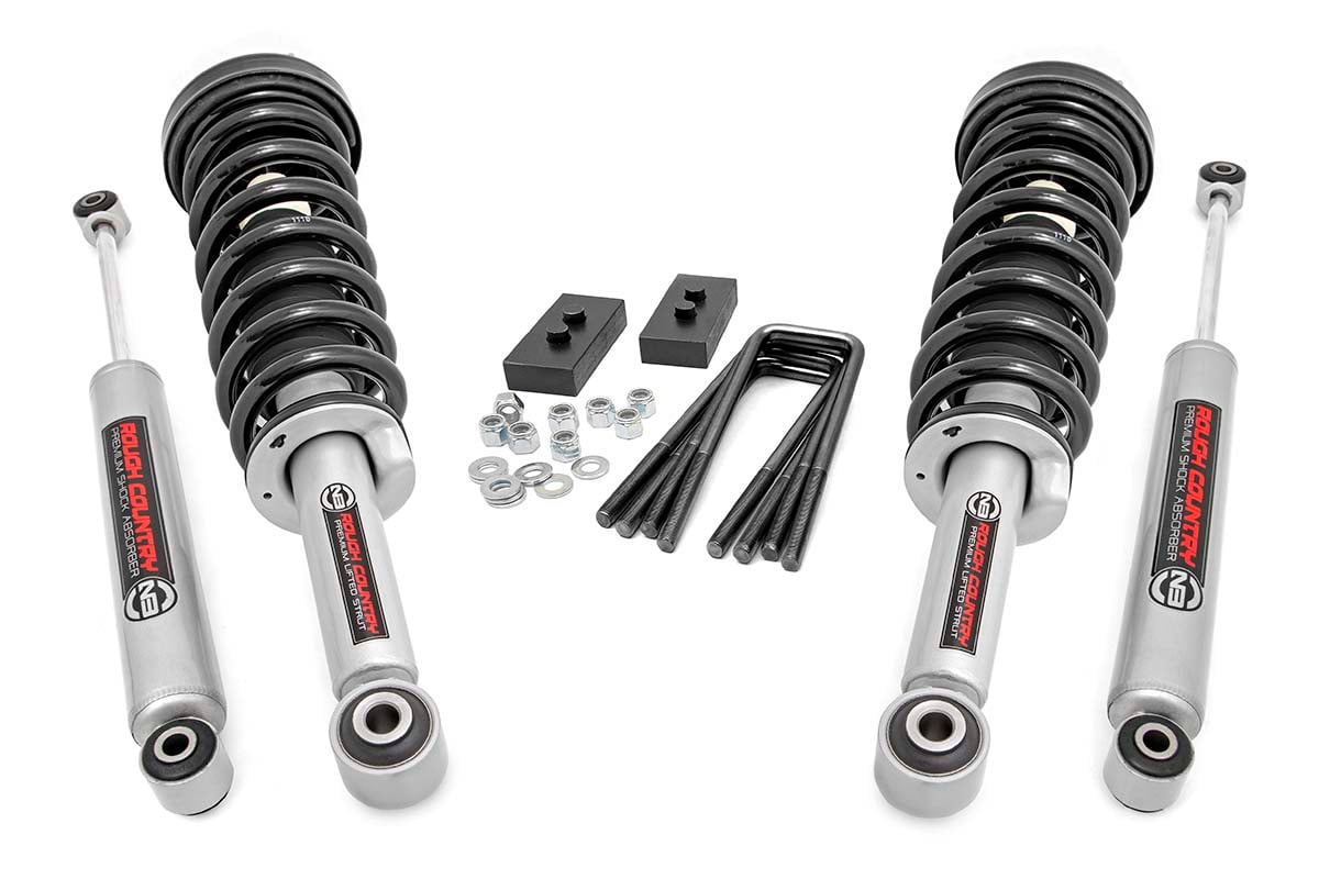 2 Inch Lift Kit N3 Struts/N3 Ford F-150 4WD (2009-2013) Rough Country