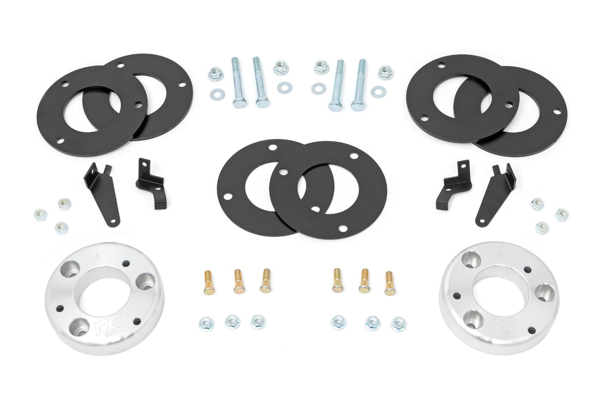 2 Inch Lift Kit Alum Spacer CCD Ford Expedition 4WD (2018-2024) Rough Country