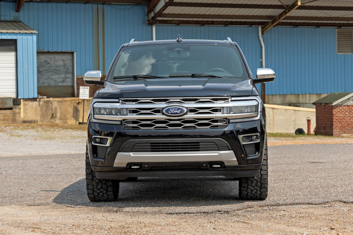 2 Inch Lift Kit Alum Spacer CCD Ford Expedition 4WD (2018-2024) Rough Country