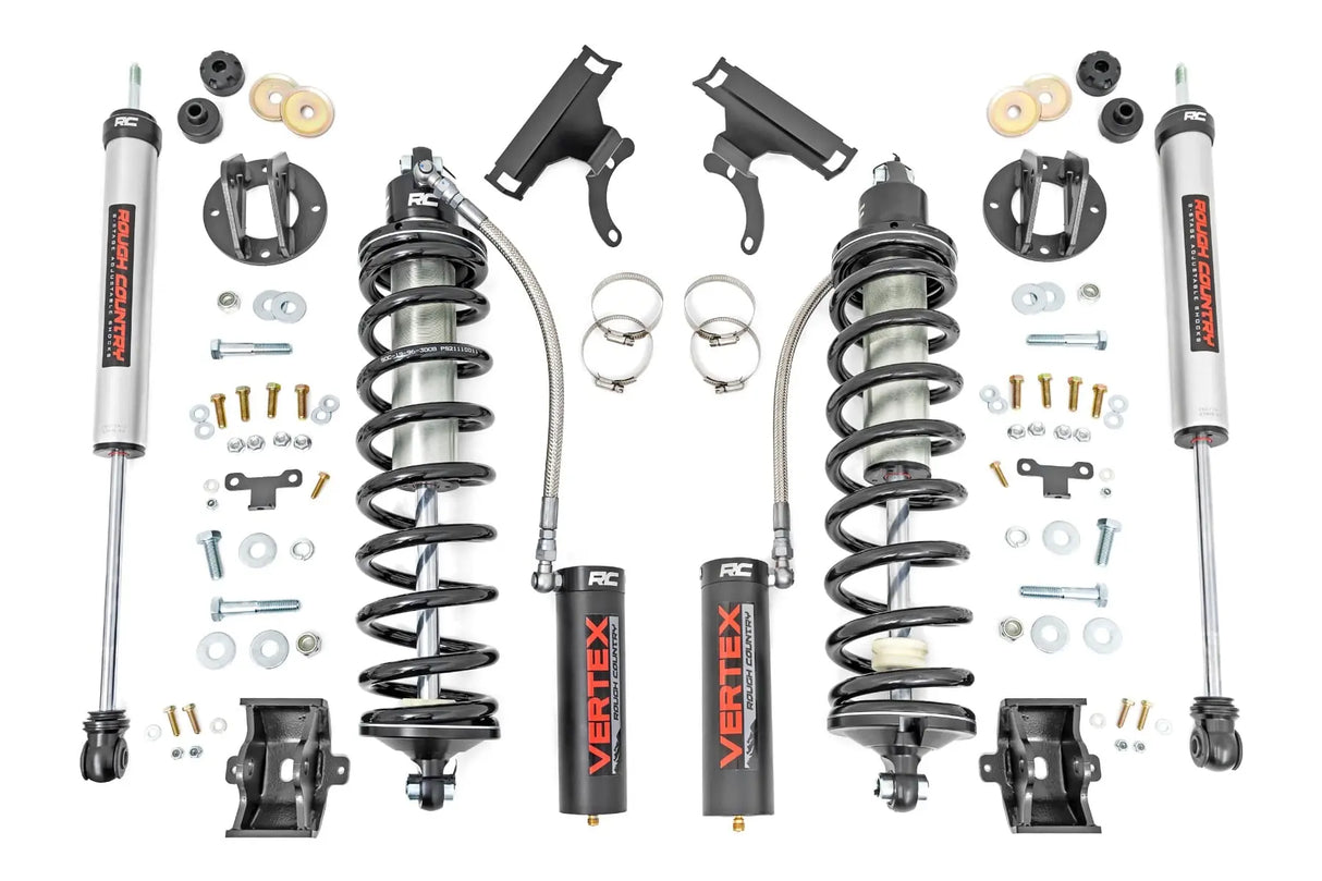 Rough Country 3 Inch Coilover Conversion Kit Ford F-250/F-350 Super Duty Diesel 2005-2022 50015