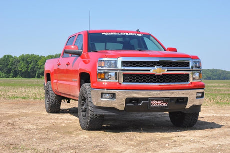N3 Leveling Struts 2 Inch Loaded Strut Silverado/Sierra 1500 Truck & SUV (07-14) Rough Country
