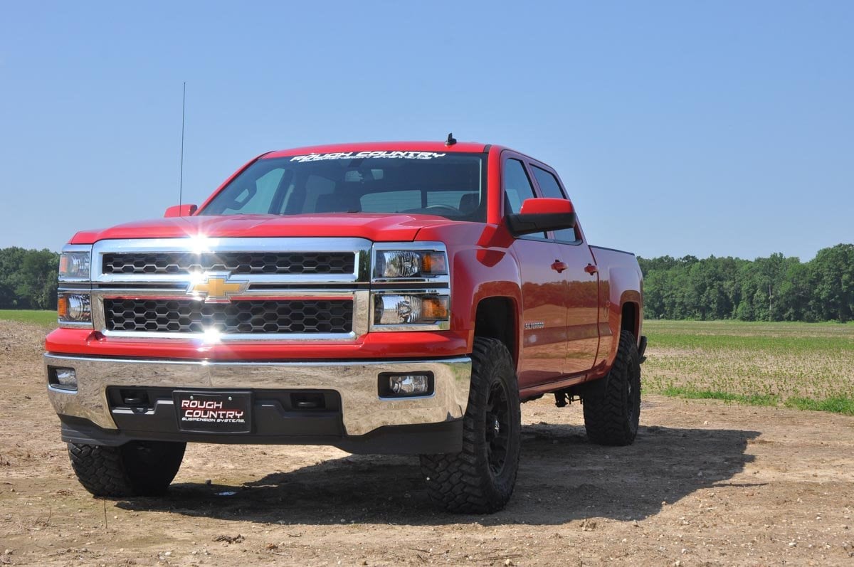 N3 Leveling Struts 2 Inch Loaded Strut Silverado/Sierra 1500 Truck & SUV (07-14) Rough Country