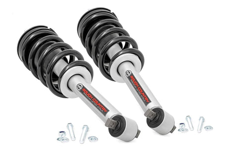 Loaded Strut Pair 3.5 Inch Lift Silverado/Sierra 1500 (14-18 & Classic) Rough Country