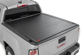 Hard Roll Up Bed Cover 5 Foot Bed Chevy/GMC Canyon/Colorado 2WD/4WD (15-22) Rough Country