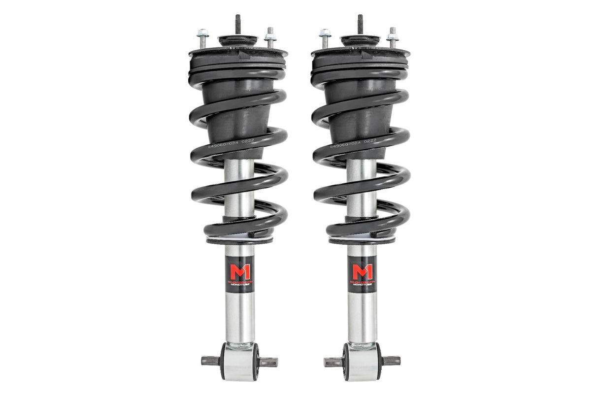 M1 Adjustable Leveling Struts Monotube 0-2 Inch Silverado/Sierra 1500 (14-18 & Classic) Rough Country