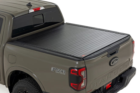 Hard Roll Up Bed Cover 5 Foot Bed Ford Ranger 2WD/4WD (2024-2026) Rough Country