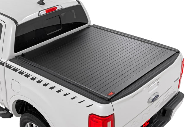 Hard Roll Up Bed Cover 5 Foot Bed Ford Ranger 2WD/4WD (2019-2023) Rough Country