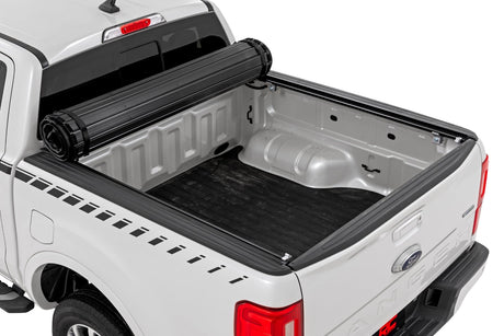 Hard Roll Up Bed Cover 5 Foot Bed Ford Ranger 2WD/4WD (2019-2023) Rough Country