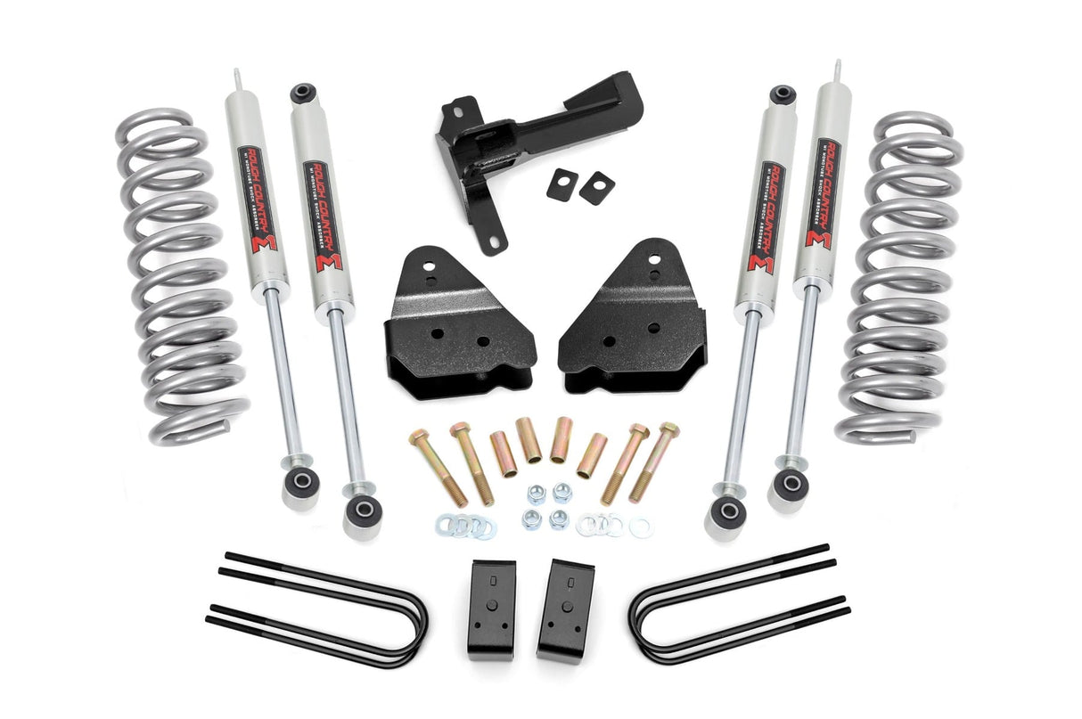 3 Inch Lift Kit M1 Front Gas Coils Ford F-250 Super Duty 4WD (17-22) Rough Country