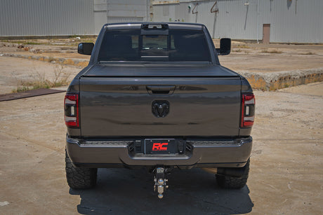 Hard Roll Up Bed Cover 6 Foot 4 Inch Bed Ram 1500 (09-18)/2500 (09-26) Rough Country