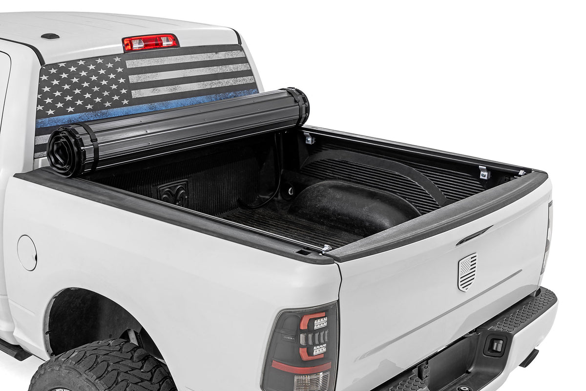 Hard Roll Up Bed Cover 5 Foot 7 Inch Bed Ram 1500 (09-18)/2500 (09-26) Rough Country