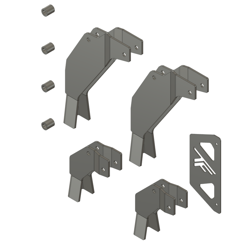 Can-Am Defender 3" Bracket Lift Kit (Cab / 65" Models)