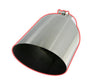 SCS Angle Cut Bolt On Exhaust Tips - Stainless Steel 5 X 7 X 15 Angle Cut Bolt On SS 45 Degree Angle SCS