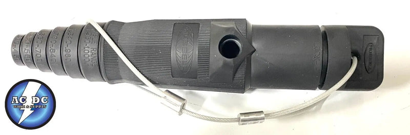 Hubbell HBL300MBK M/F CAM LOCK PAIR W/ Protective Caps for 300A Single Pole CAM Hubbell
