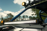 HEXCORE Universal 50" Straight LED Light Bar, Flood Beam with Amber & White Position Light | STL50LB Stinger