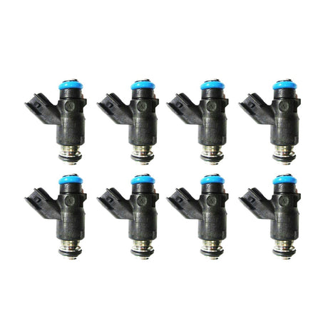 5.3 - 6.0 - 8.1 Truck Brand New 12613411 - Flow Matched Set of 8 (36LB @ 43.5PSI) Fuel Injector Connection