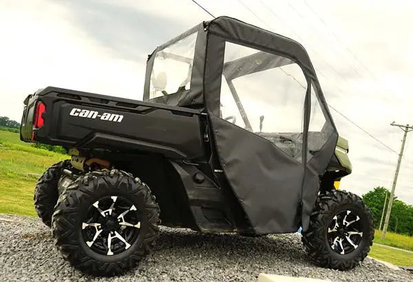 Seizmik Full Soft Doors with Zipper - Can-Am Defender High Lifter