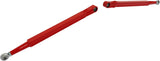 Heavy-Duty Steel Boxed Rear Radius Arm Set 6-Piece Red