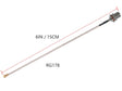 IPEX to N Type Female Coaxial Cable, 6" – 2-Pack TekShack