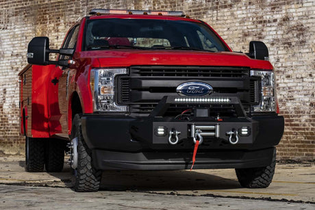 EXO Winch Mount Kit Ford F-250/F-350 Super Duty 2WD/4WD (2017-2020) Rough Country