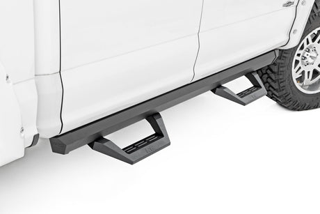 SRX2 Adj Aluminum Step Crew Cab Ford F-150/Lightning/F-250/F-350/Raptor (15-26) Rough Country