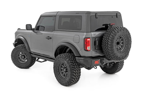SRL2 Adjustable Aluminum Step 2 Door Ford Bronco (2 Door) 4WD (2021-2025) Rough Country