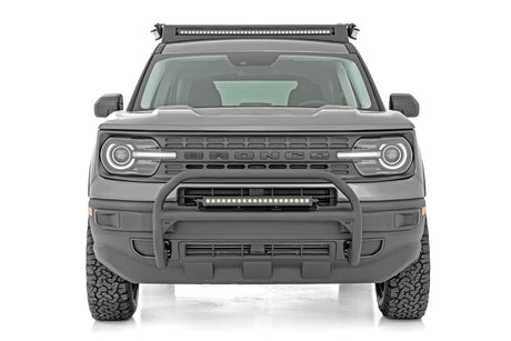 Nudge Bar 20 Inch Black Single Row LED Ford Bronco Sport 4WD (2021-2024) Rough Country
