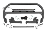 Nudge Bar 20 Inch Black Single Row LED Ford Bronco Sport 4WD (2021-2024) Rough Country