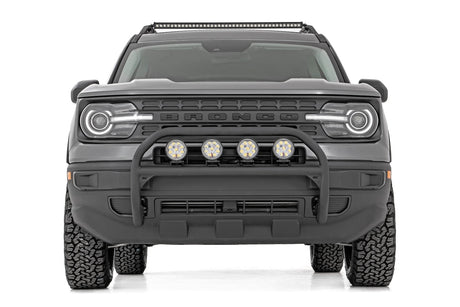 Nudge Bar 4 Inch Round Led (x4) Ford Bronco Sport 4WD (2021-2024) Rough Country
