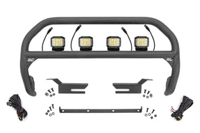 Nudge Bar 3 Inch Wide Angle Led (x4) Ford Bronco 4WD (2021-2025) Rough Country