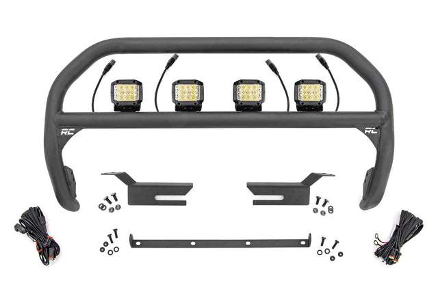 Nudge Bar 3 Inch Wide Angle Led (x4) Ford Bronco 4WD (2021-2025) Rough Country