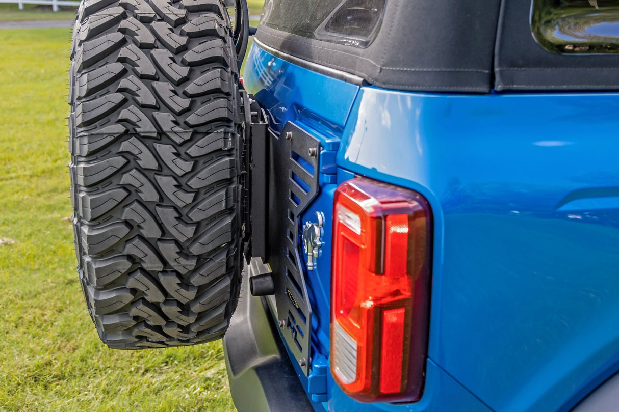 Spare Tire Relocation Plate Ford Bronco 4WD (2021-2025) Rough Country