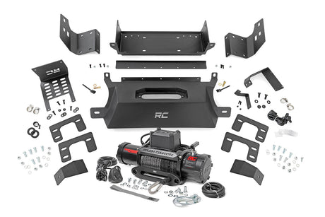 Hidden Winch Mount 12000S Ford Bronco 4WD (2021-2025) Rough Country
