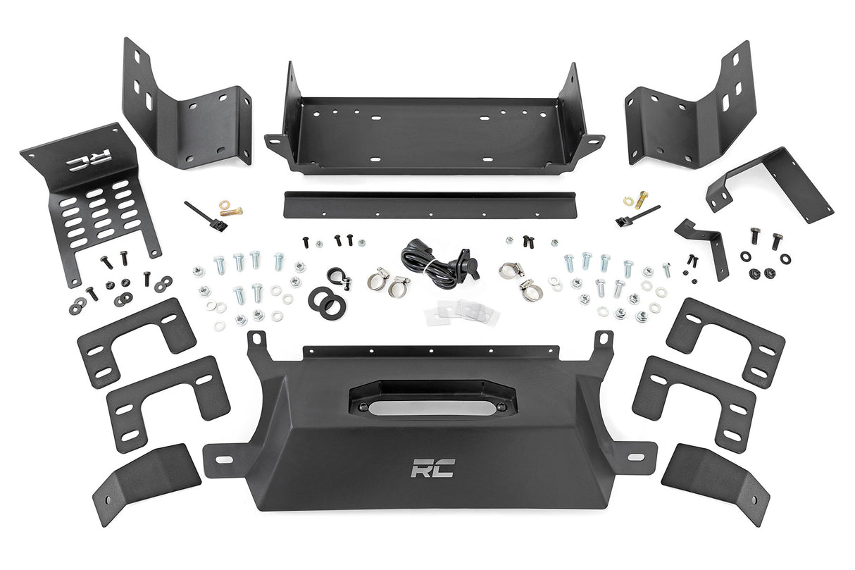 Hidden Winch Mount All Models Ford Bronco 4WD (2021-2025) Rough Country