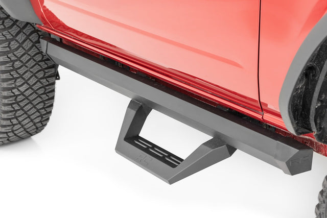 SRX2 Adjustable Aluminum Step Ford Bronco (2 Door) 4WD (2021-2025) Rough Country