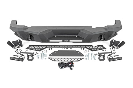 Rear Bumper Black Series LED 6 Inch Pair Slim Line - Ford Bronco (21-25) Rough Country
