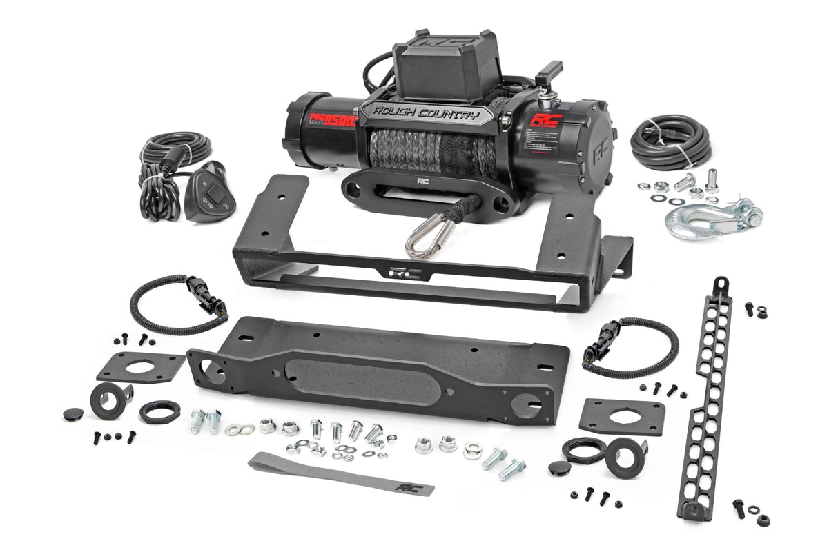 High Winch Mount All Models 9500S Ford Bronco 4WD (2021-2025) Rough Country