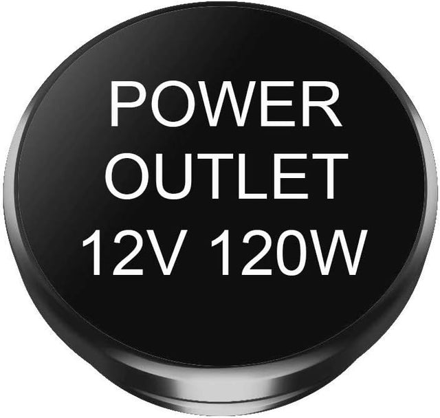 Aluminum Waterproof Dustproof 12V Power Port Cover TekShack