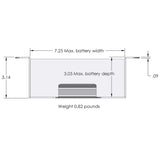 XS Power 511-680 Side Mount