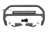 Nudge Bar 20 Inch Black Single Row LED OE Modular Steel - Ford Bronco (21-25) Rough Country