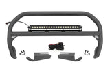 Nudge Bar 20 Inch Black DRL Single Row LED OE Modular Steel Ford Bronco (21-25) Rough Country