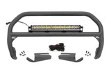 Nudge Bar 20 Inch Chrome Single Row LED OE Modular Steel Ford Bronco (21-25) Rough Country