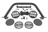 Safari Bar 6.5 Inch Round LED OE Modular Steel Ford Bronco 4WD (21-25) Rough Country