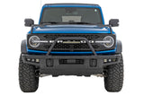 Safari Bar 12 Inch LED Light Bar Black Single Row OE Modular Steel Ford Bronco (21-25) Rough Country